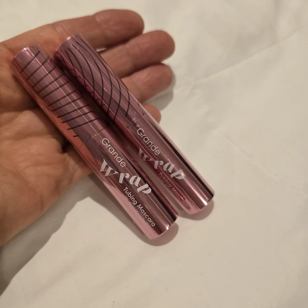 2 NWT Tubes Grande Wrap Mascara - Brand New Factory Sealed 4ml each